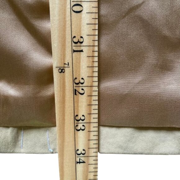 J. Crew Women's Trench Coat Khaki Double Breasted Classic Lined Collar Belt, 8P - Picture 12 of 15